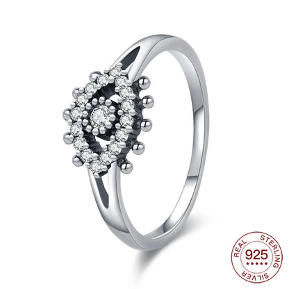 New Rings 925 Sterling Silver Ring Original Silver Pearl Ring For Women Luxury Zircon Simple Finger Ring Lover Jewelry Gifts