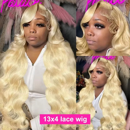 613 Honey Blonde Body Wave HD Lace Front Wig – Pre-Plucked 13x4 & 13x6