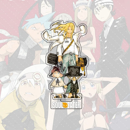 Anime“Soul Eater”Acrylic Character Tsugumi Harudori, Kid Standing Model Stand Exquisite Desktop Decoration Halloween Gift 15CM