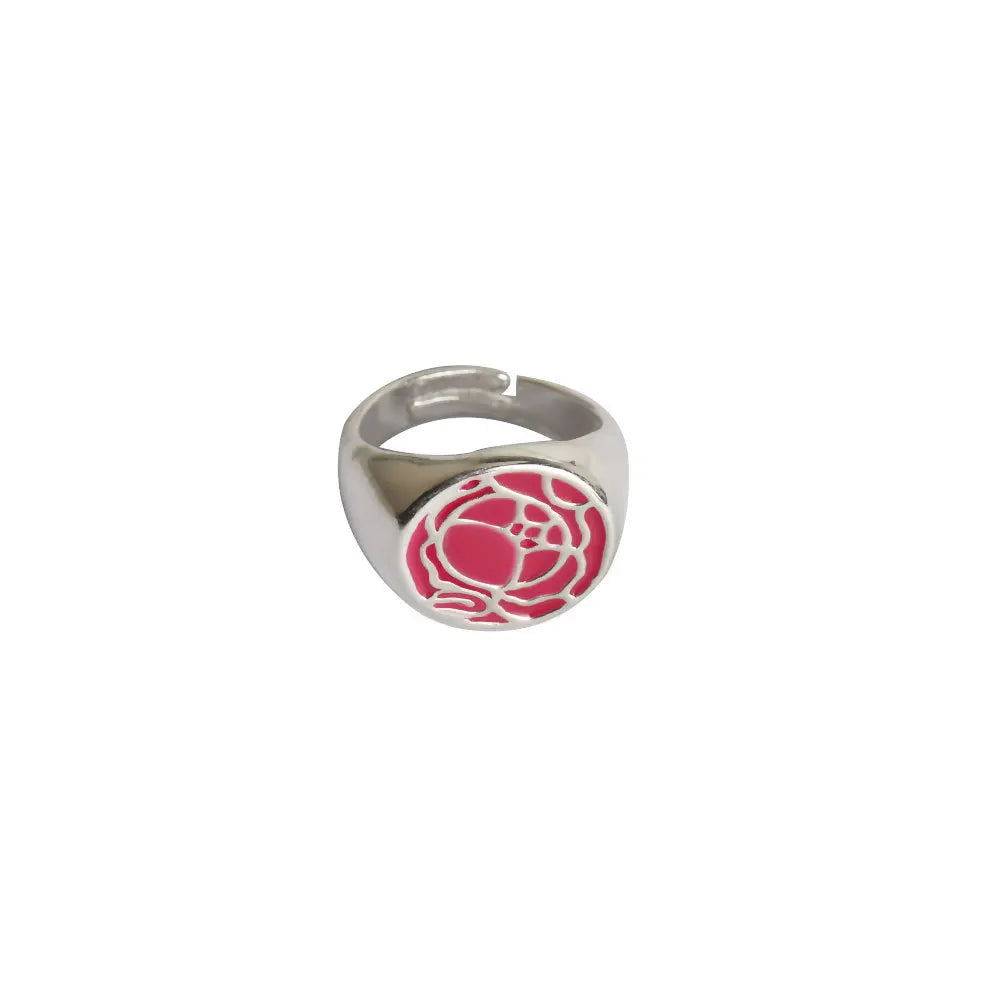 Anime Tenjo Utena Cosplay Ring Unisex Adjustable Opening Couple Rings Jewelry Accessories Gifts