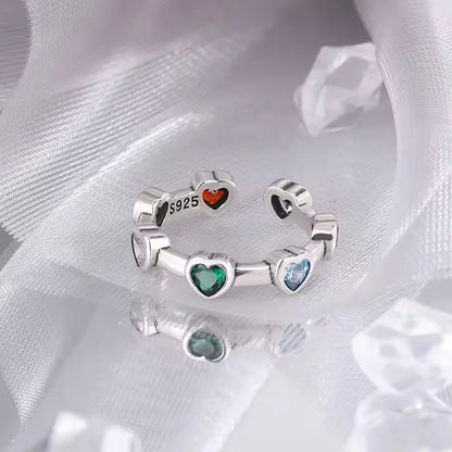 VENTFILLE 925 Sterling Silver Irregular Design Wave Golden Stackable Finger Rings Trendy Adjustable For Women Gifts Dropshipping