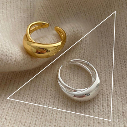 VENTFILLE 925 Sterling Silver Flower Lace Ring Korean Fashion Opening Inlaid CZ Adjustable Rings Valentine's Day Gift