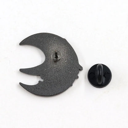 Soul Eater-Horror Moon Badge Maka Albarn Magic Manga Inspiration Enamel Pin Fans Gift Collection Backpack Decoration