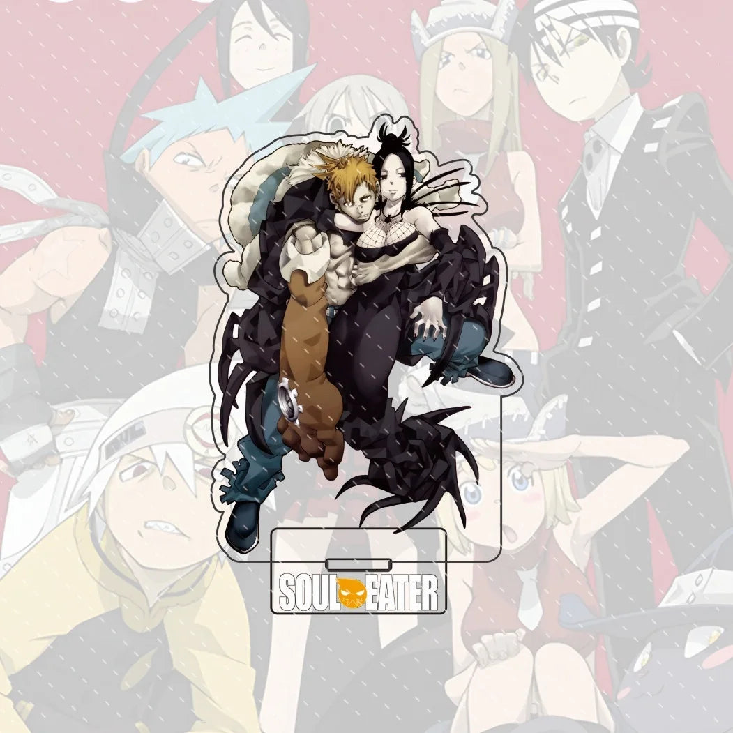 Anime“Soul Eater”Acrylic Character Tsugumi Harudori, Kid Standing Model Stand Exquisite Desktop Decoration Halloween Gift 15CM