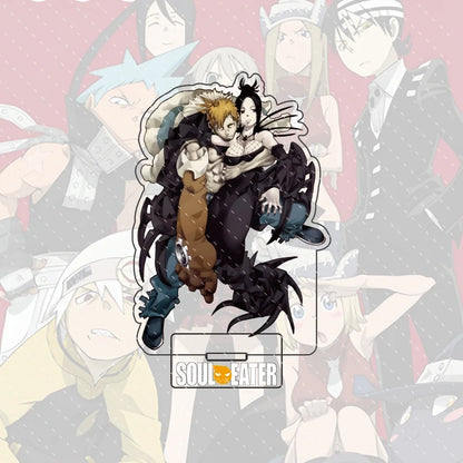 Anime“Soul Eater”Acrylic Character Tsugumi Harudori, Kid Standing Model Stand Exquisite Desktop Decoration Halloween Gift 15CM