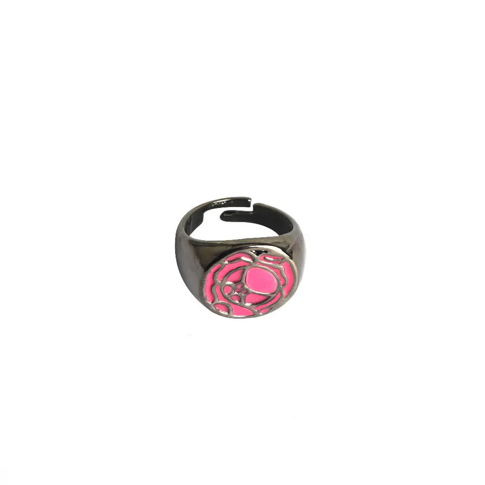 Anime Tenjo Utena Cosplay Ring Unisex Adjustable Opening Couple Rings Jewelry Accessories Gifts