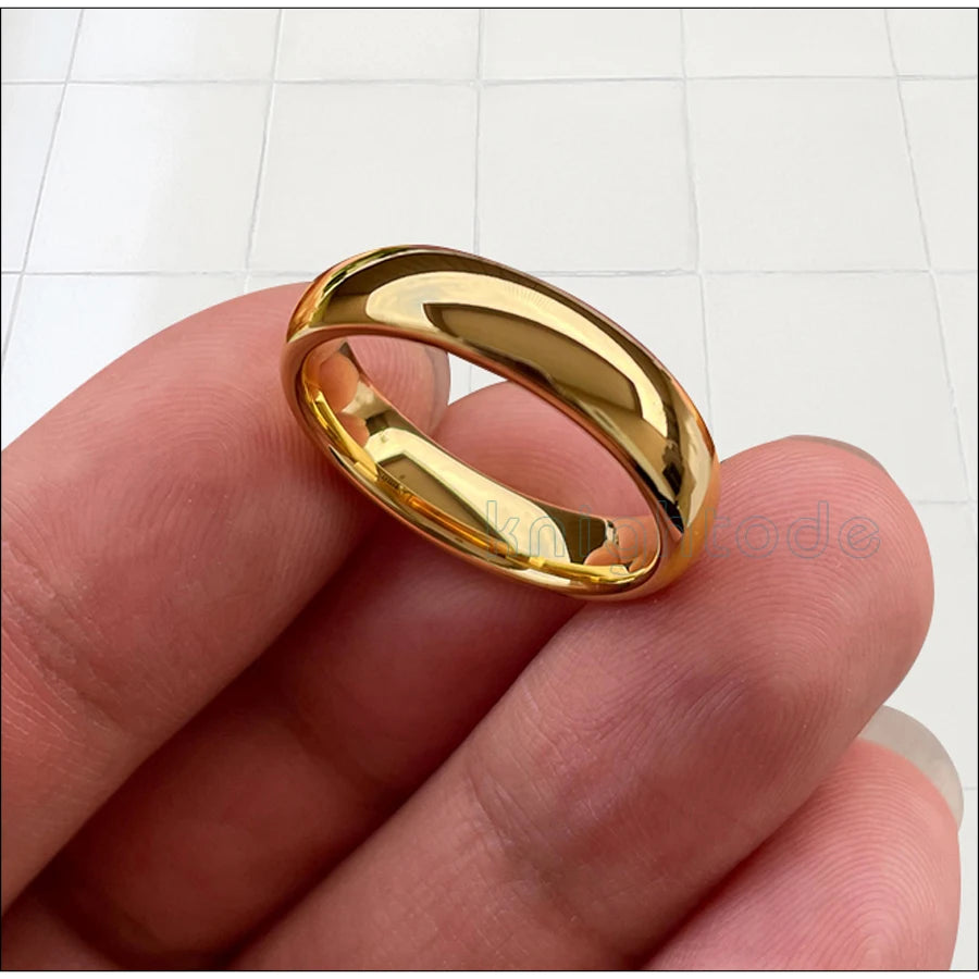 3mm 5mm 7mm Classic Wedding Band Tungsten Carbide Rings Women Men Engagement Gift Jewelry Dome Polished Finished Comfort Fit