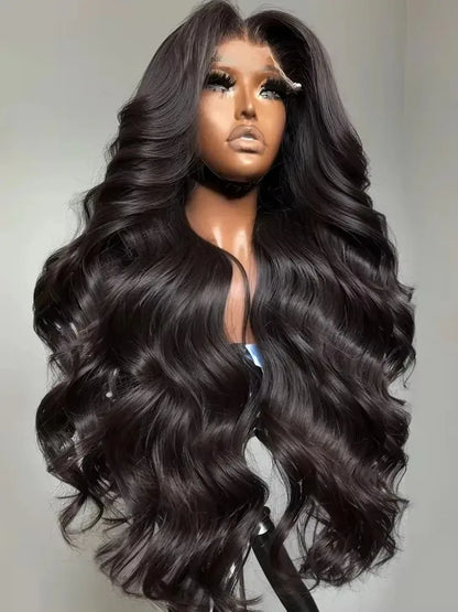 Loose Body Wave 360 Full Lace & HD Lace Frontal Wig – Natural Black, 250%