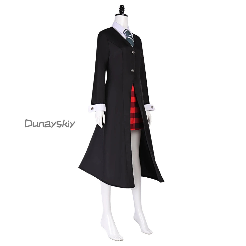 Anime Soul Maka Albarn Cosplay JK School Eater Eater Costume Girl Skirt Uniform Wig Halloween Party Role Play Outfit Maka Cos