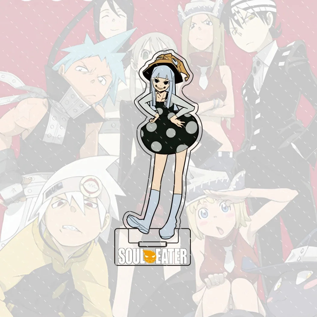 Anime“Soul Eater”Acrylic Character Tsugumi Harudori, Kid Standing Model Stand Exquisite Desktop Decoration Halloween Gift 15CM