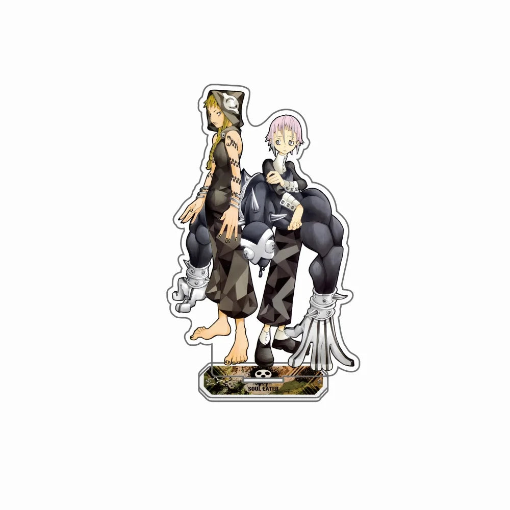 Soul Eater 15cm Acrylic Standee Anime Figure keyring Death the Kid Maka Albarn Black Star Tsubaki Desk Ornament Gift