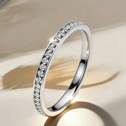 Micro Paved Square Cubic Zirconia Promise Love Rings for Women Engagement Wedding Jewelry Hot Sale Drop Ship Ring