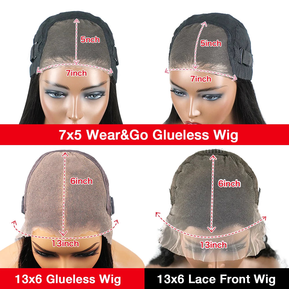 Malaysian Deep Wave Curly 13x6 HD Lace Frontal Wig – 250% Density Pre-Plucked, 34 Inch