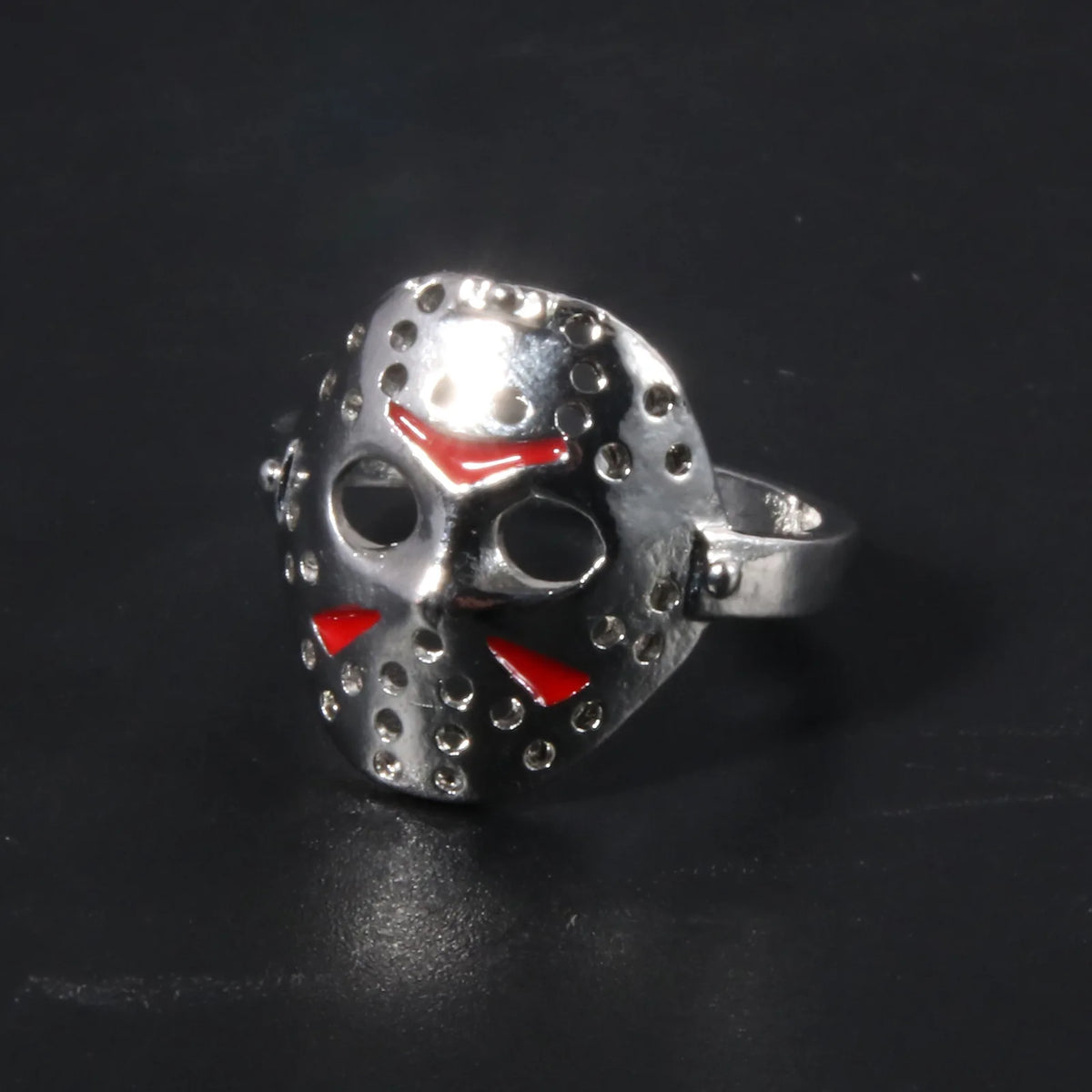Anime Soul Eater Death the Kid Skull Cosplay Ring Metal Adjustable Rings Unisex Jewelry Halloween Accessories Props
