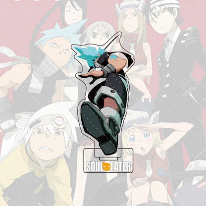 Anime“Soul Eater”Acrylic Character Tsugumi Harudori, Kid Standing Model Stand Exquisite Desktop Decoration Halloween Gift 15CM