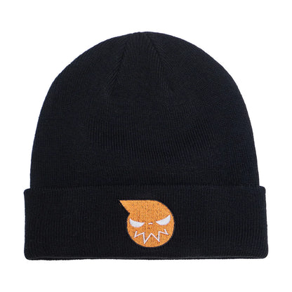 Anime Soul Cosplay Eater Soul Costume Knitted Beanie Hats Soul Unisex Embroidered Beanie Cap Halloween Party Assessories Props