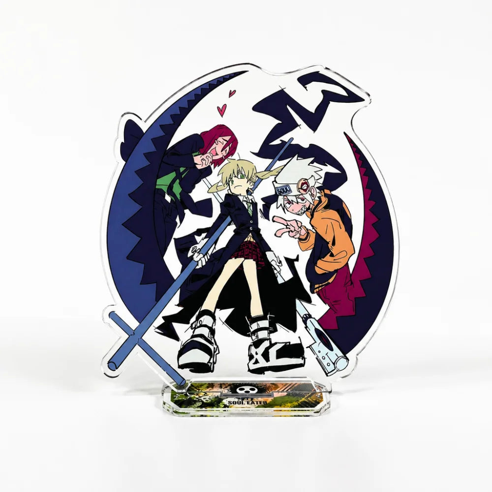 Soul Eater 15cm Acrylic Standee Anime Figure keyring Death the Kid Maka Albarn Black Star Tsubaki Desk Ornament Gift