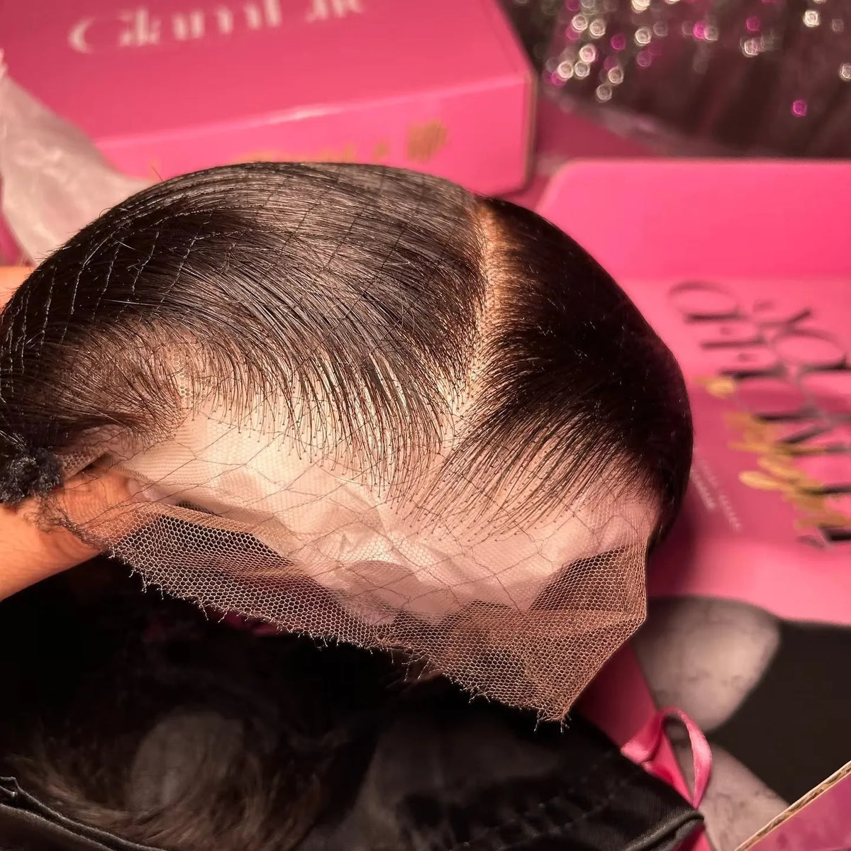 Raw Vietnamese Straight HD Full Lace Frontal Wig – Glueless Virgin Hair, 250% Density