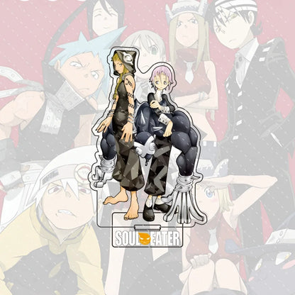 Anime“Soul Eater”Acrylic Character Tsugumi Harudori, Kid Standing Model Stand Exquisite Desktop Decoration Halloween Gift 15CM