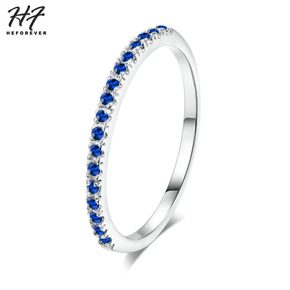 Korean Dainty Rings For Women Aesthetic Accessories Jewellry Date Engagement Women' Ring Thin Colorful Finger Jewelry R132