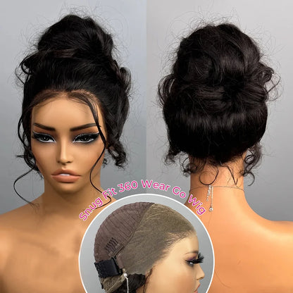 Invisible Strap Snug-Fit 360 Full Lace Body Wave Wig – HD Glueless Ready-to-Wear