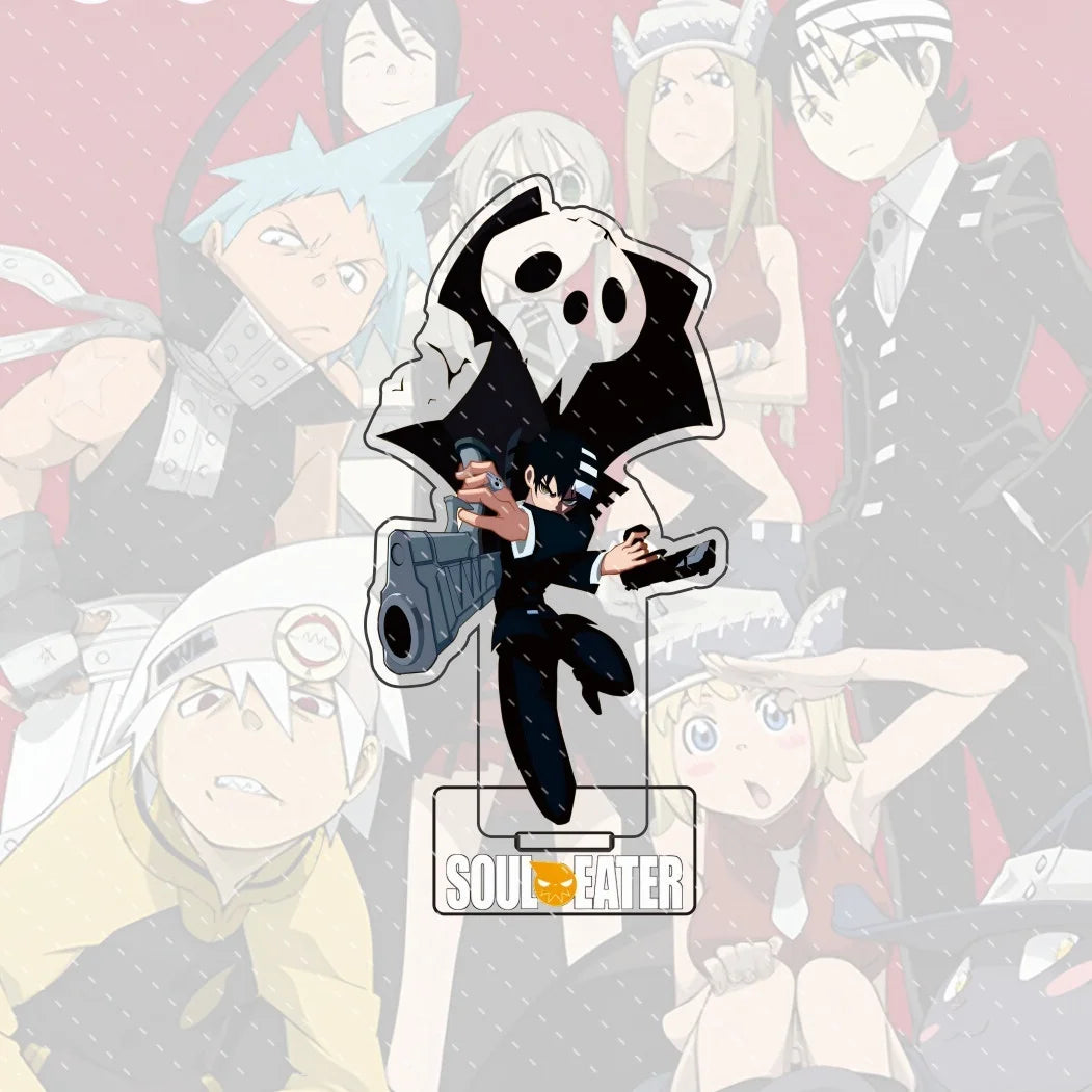 Anime“Soul Eater”Acrylic Character Tsugumi Harudori, Kid Standing Model Stand Exquisite Desktop Decoration Halloween Gift 15CM