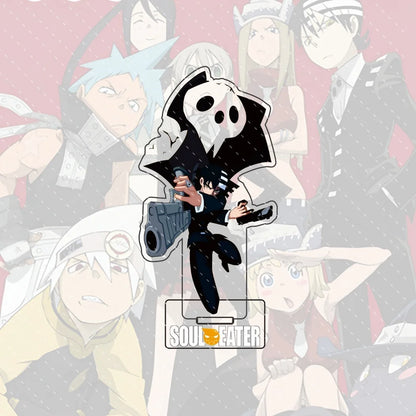 Anime“Soul Eater”Acrylic Character Tsugumi Harudori, Kid Standing Model Stand Exquisite Desktop Decoration Halloween Gift 15CM