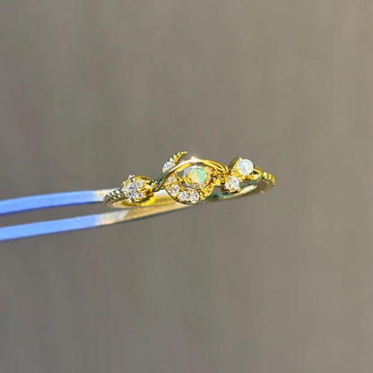 100 styles 14K Gold Plated Color Zircon Flower Crown Bow Open Ring Women Adjustable Stackable Finger Rings Wedding Jewelry Gift