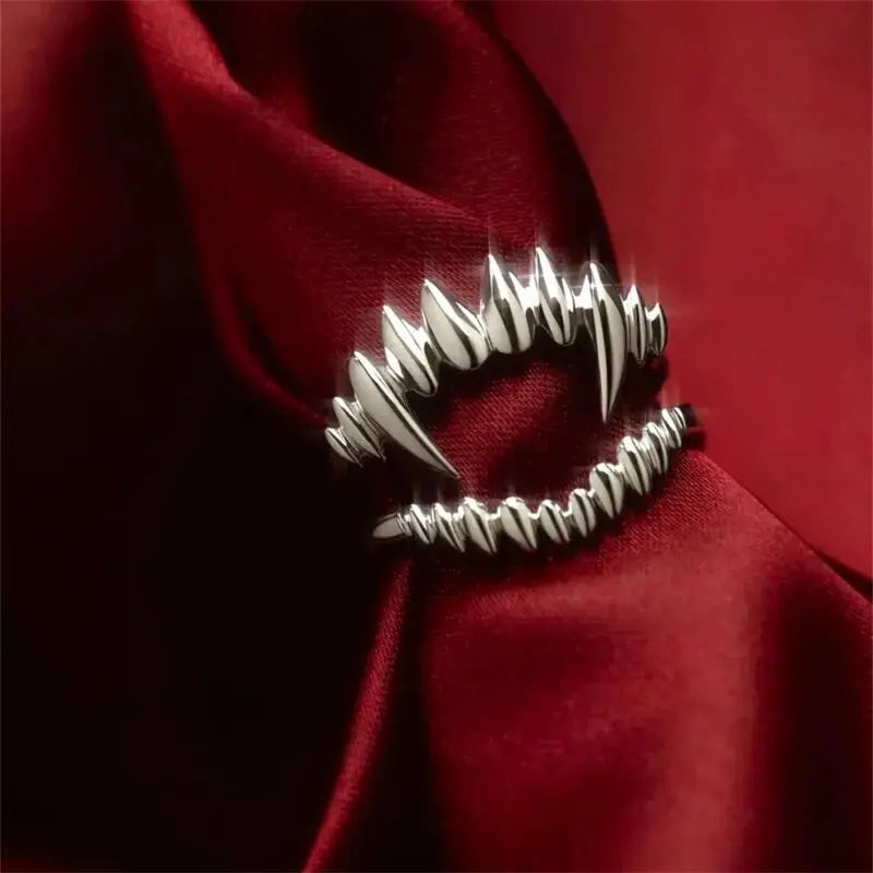 Game Baldur's Gate 3 Rings Cosplay Astarion Vampire Adjustable Metal Ring Halloween Props