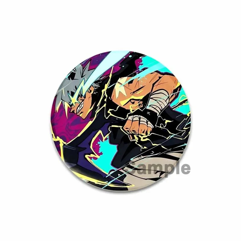 32/44/58MM Anime Soul Eater Pins Thompson Patricia Evans Soul Eater Albarn Maka Figure Icon Brooches Badge for Backpack Clothes