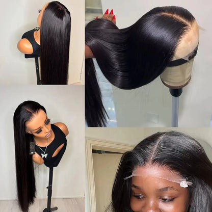 Raw Vietnamese 13x6 HD Full Lace Frontal Wig – Straight Virgin Hair, 250% Density
