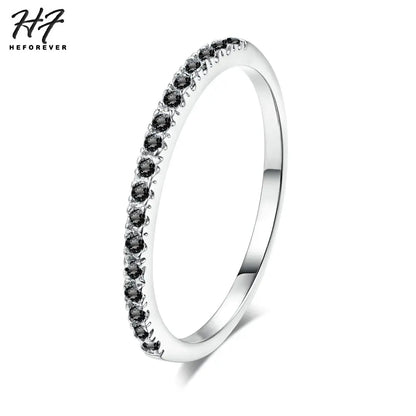 Korean Dainty Rings For Women Aesthetic Accessories Jewellry Date Engagement Women' Ring Thin Colorful Finger Jewelry R132