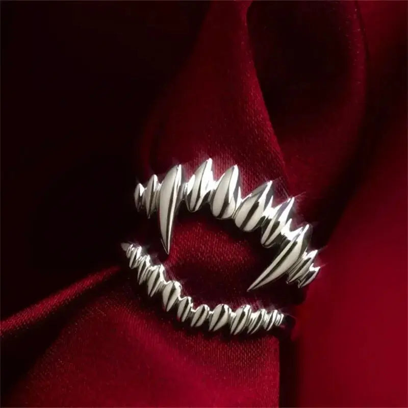 Game Baldur's Gate 3 Rings Cosplay Astarion Vampire Adjustable Metal Ring Halloween Props