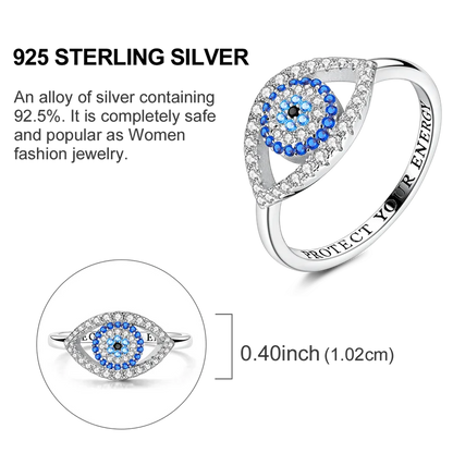 925 Sterling Silver Rings Infinite Love Sun Moon Eye Flower Ring For Women Original Wedding Ring Jewelry Gift