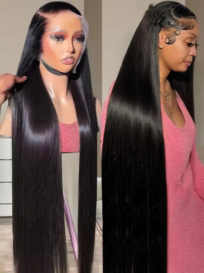 Bone Straight HD Lace Front Wig for Black Women – 13x4, 13x6 & 5x5, 200%