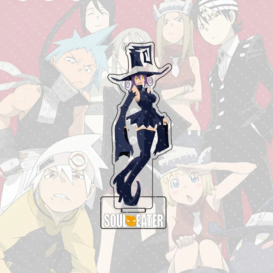 Anime“Soul Eater”Acrylic Character Tsugumi Harudori, Kid Standing Model Stand Exquisite Desktop Decoration Halloween Gift 15CM