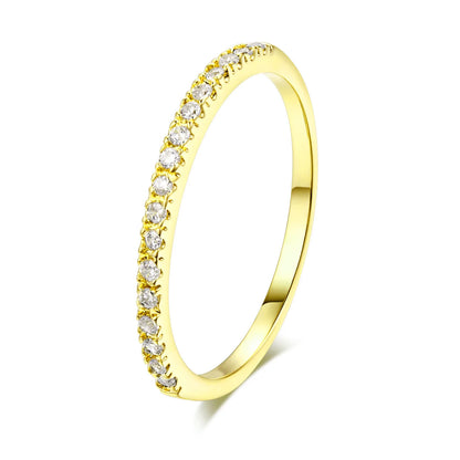 ZHOUYANG Love Cute Wedding Engagement Rings for Women Micro Pave CZ Crystal Sliver Color Dainty Ring Fashion Jewelry All Size