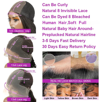 Water Wave Glueless Bob Wig – 13x6 HD Lace Frontal Ready-to-Go, Pre-Plucked 250%