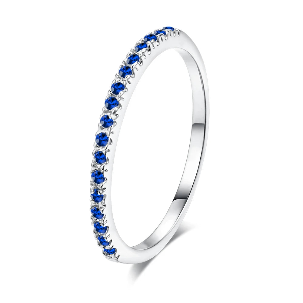 Thin Finger Rings For Women Aesthetic Accessories Dating Engagement Tiny Women's Dainty Ring Colorful Jewelry Wholesale R132