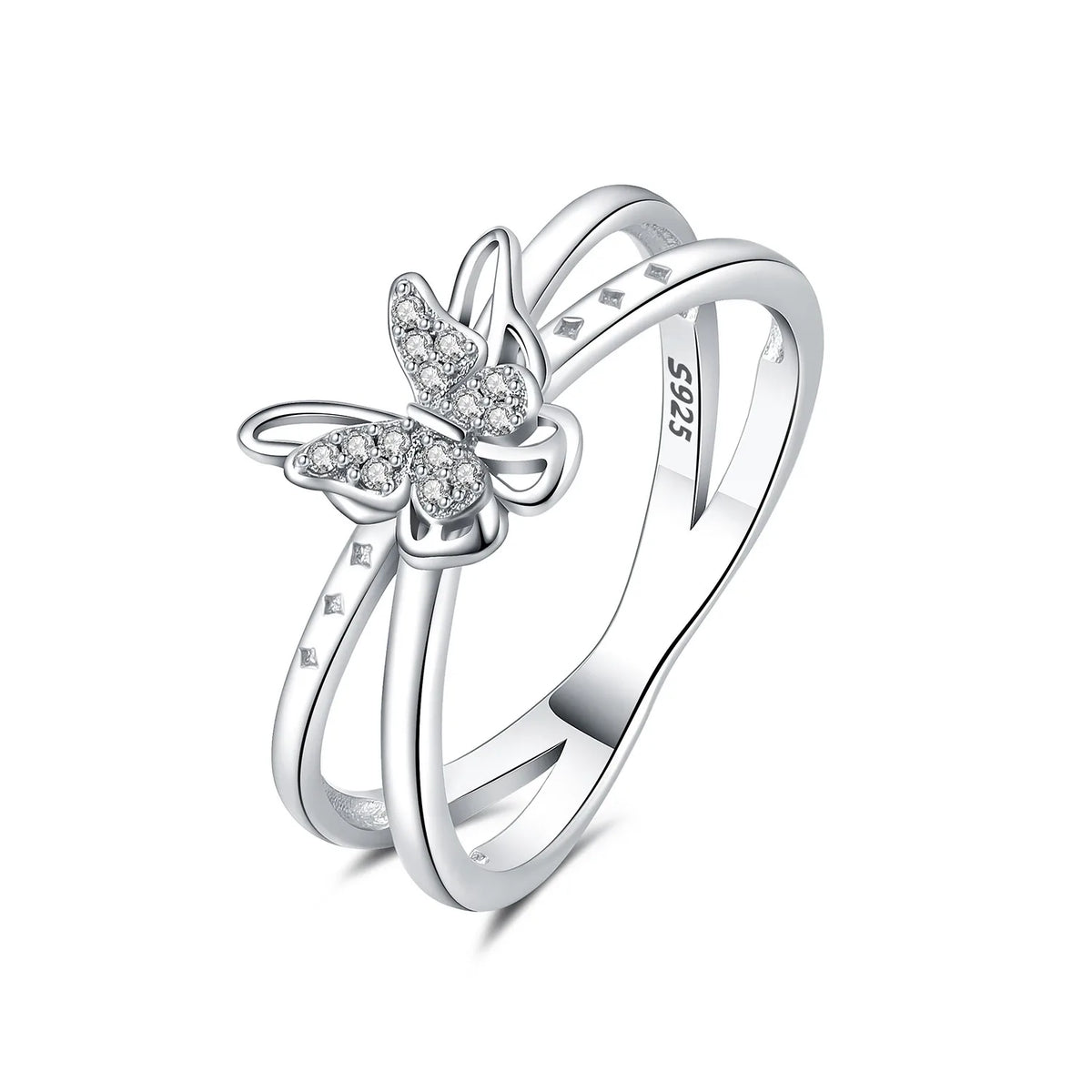 925 Sterling Silver Three-Ring Stackable Ring for Women Simple Fashion Design Fine Jewelry Perfect for Birthday Party Gift 2026