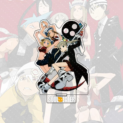 Anime“Soul Eater”Acrylic Character Tsugumi Harudori, Kid Standing Model Stand Exquisite Desktop Decoration Halloween Gift 15CM