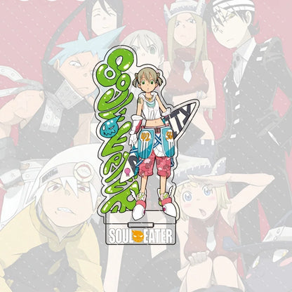 Anime“Soul Eater”Acrylic Character Tsugumi Harudori, Kid Standing Model Stand Exquisite Desktop Decoration Halloween Gift 15CM
