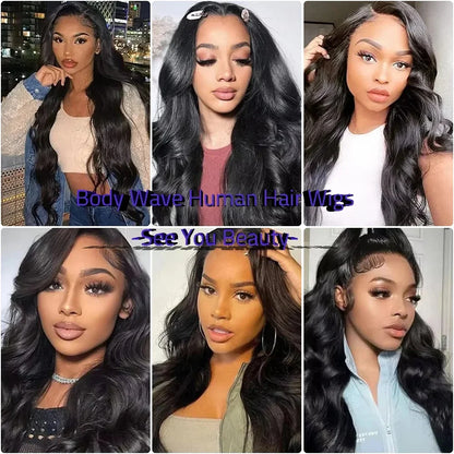Body Wave HD Lace Front Wig for Black Women – 13x6, 13x4, 4x4 & 360, 220%