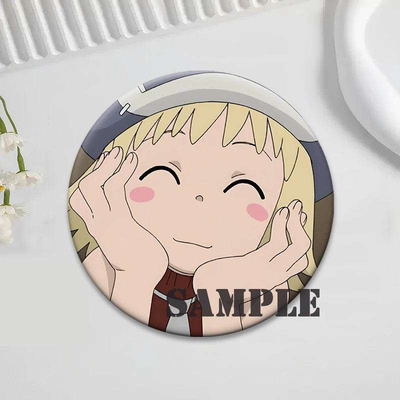Soul Eater Brooches Anime Figure Lapel Pins Maka Albarn Death The Kid Cartoon Badge for Backpack Accessories Clothes Decoration