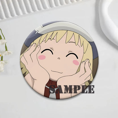 Soul Eater Brooches Anime Figure Lapel Pins Maka Albarn Death The Kid Cartoon Badge for Backpack Accessories Clothes Decoration