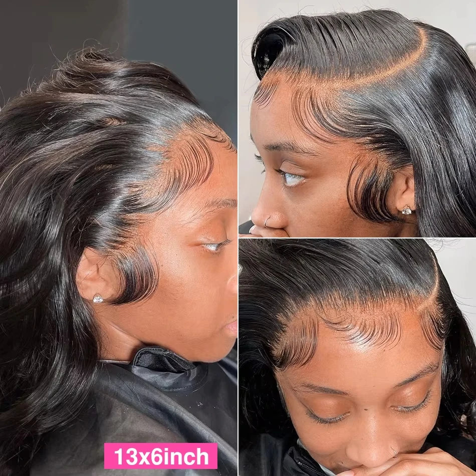 Body Wave HD Lace Frontal Wig for Black Women – Pre-Plucked 13x4 & 13x6