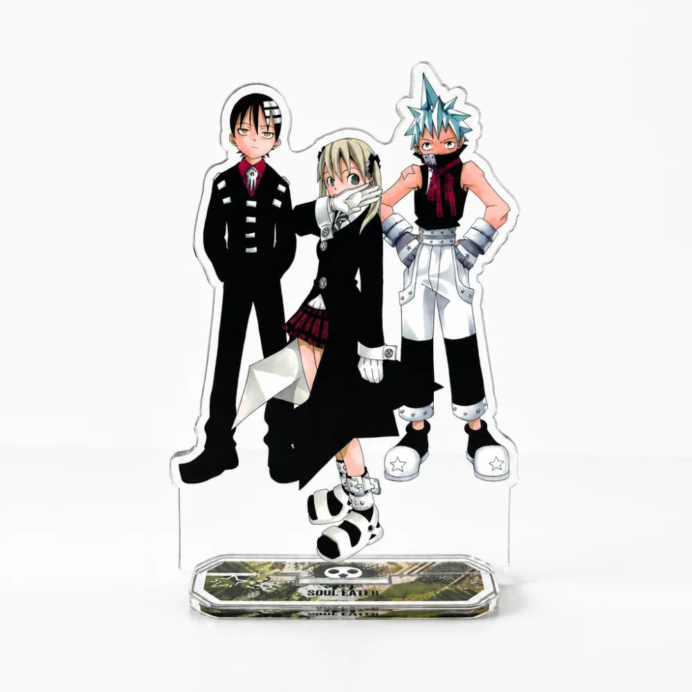 Soul Eater 15cm Acrylic Standee Anime Figure keyring Death the Kid Maka Albarn Black Star Tsubaki Desk Ornament Gift