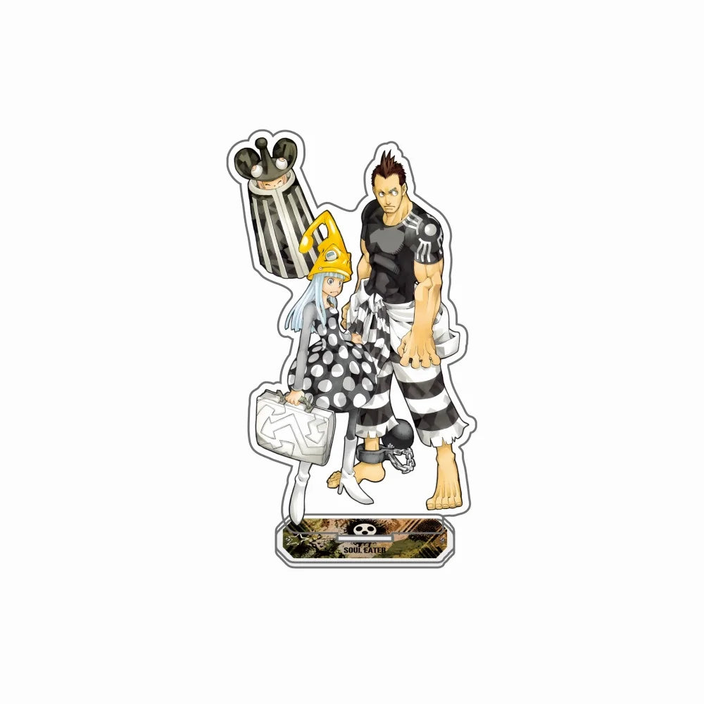 Soul Eater 15cm Acrylic Standee Anime Figure keyring Death the Kid Maka Albarn Black Star Tsubaki Desk Ornament Gift