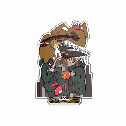 Soul Eater 15cm Acrylic Standee Anime Figure keyring Death the Kid Maka Albarn Black Star Tsubaki Desk Ornament Gift