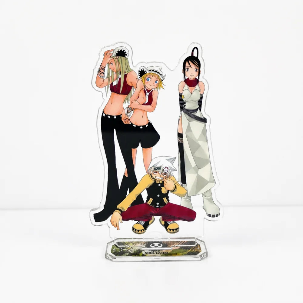 Soul Eater 15cm Acrylic Standee Anime Figure keyring Death the Kid Maka Albarn Black Star Tsubaki Desk Ornament Gift